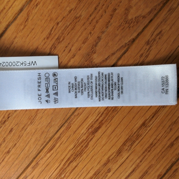 NWT Joe Fresh Short Sleeve Shirt (XS) - Picture 6 of 6